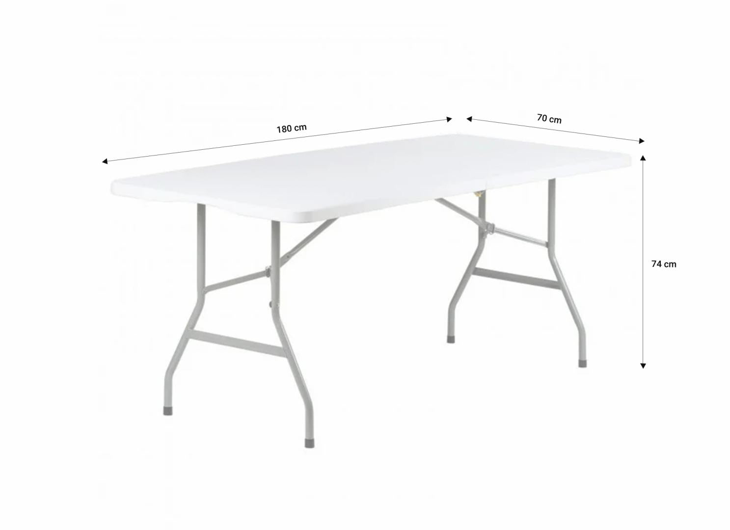 Heinner HR SET MASA CU 4 SCAUNE PLASTIC PLIABILE