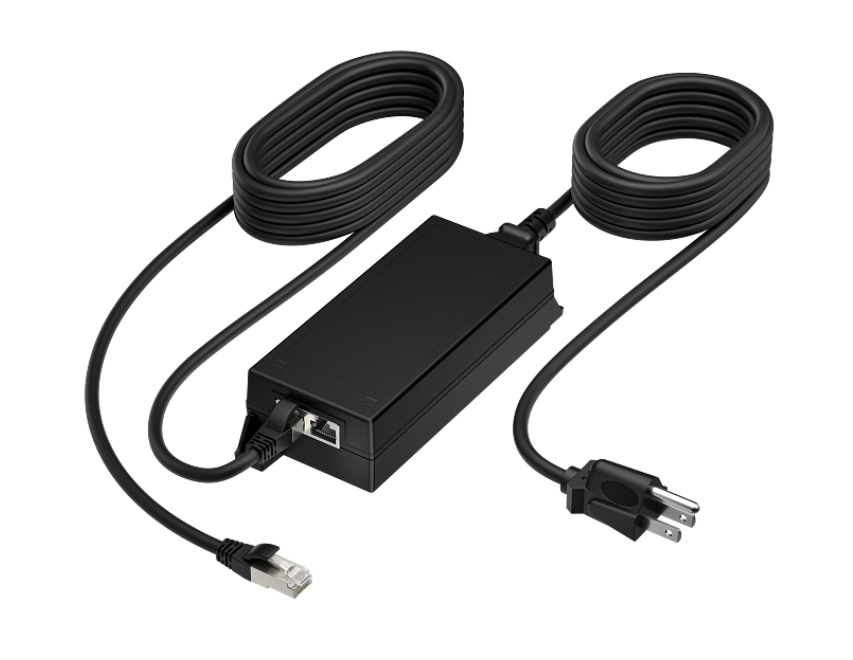 Poly PoE++ 65W2.5G w/CAT6A +PwrCrd (Poly PoE++ 65W 2.5G Adapter with 3.66m CAT6A Cable and Power Cord)