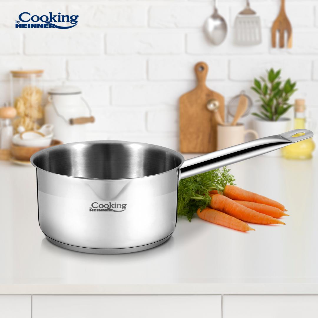 Caserola Inox 18X9 CM, 2.1 L, Maestro (caserola Inox 18X9 CM)
