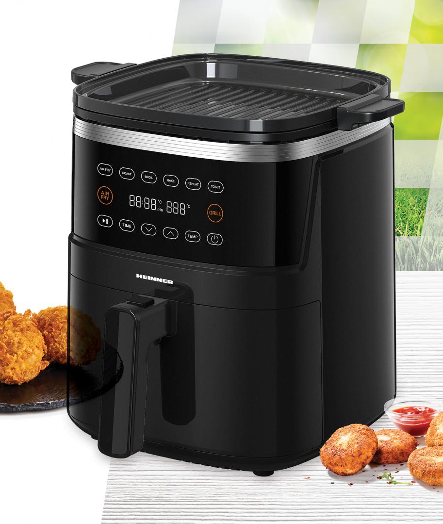 Friteuza Aer Cald Heinner HAFG-B5BK2600 (friteuza cu Aer Cald si Grill Heinner VastCook HAFG-B5BK2600)
