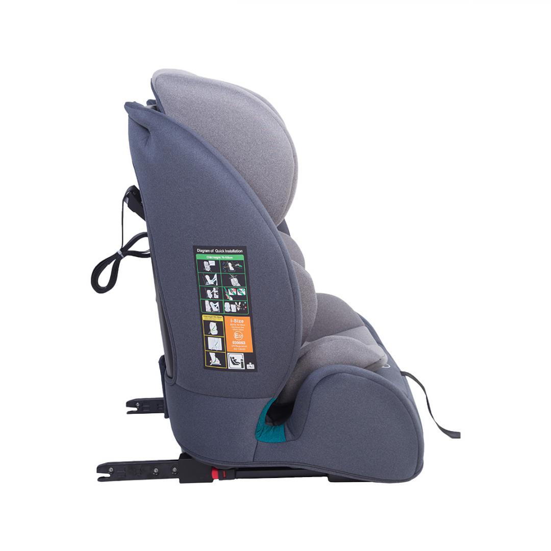 Scaun auto, isofix/top tether,gri,U-Grow