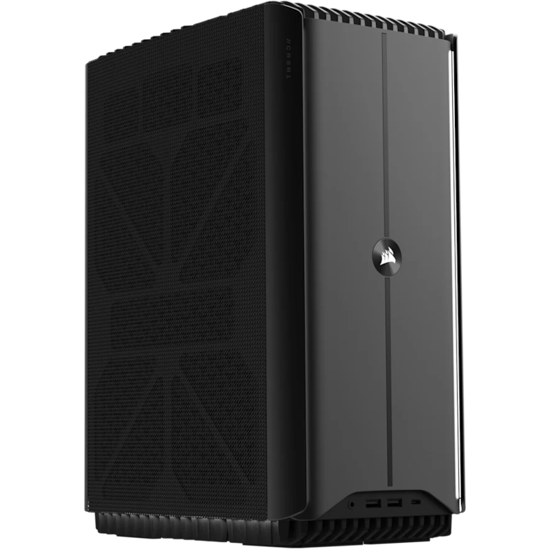 Desktop Gaming Corsair ONE i600 cu procesor Intel Core Ultra 9 U9-285K, 64GB DDR5, 4TB SSD, 2TB HDD, NVIDIA GeForce RTX 5080 16GB, Windows 11 Home, Black, 3 ani garantie