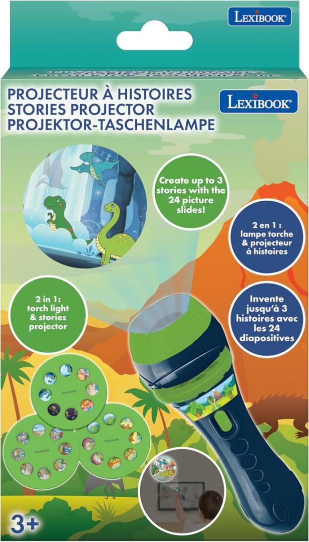 LANTERNA CU PROIECTOR, DINOZAUR