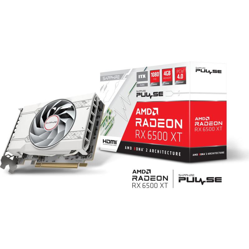 Sapp Amd Radeon Rx 6500 Xt Oc Pulse 4GB (Placa video Sapphire Radeon Rx 6500 Xt)