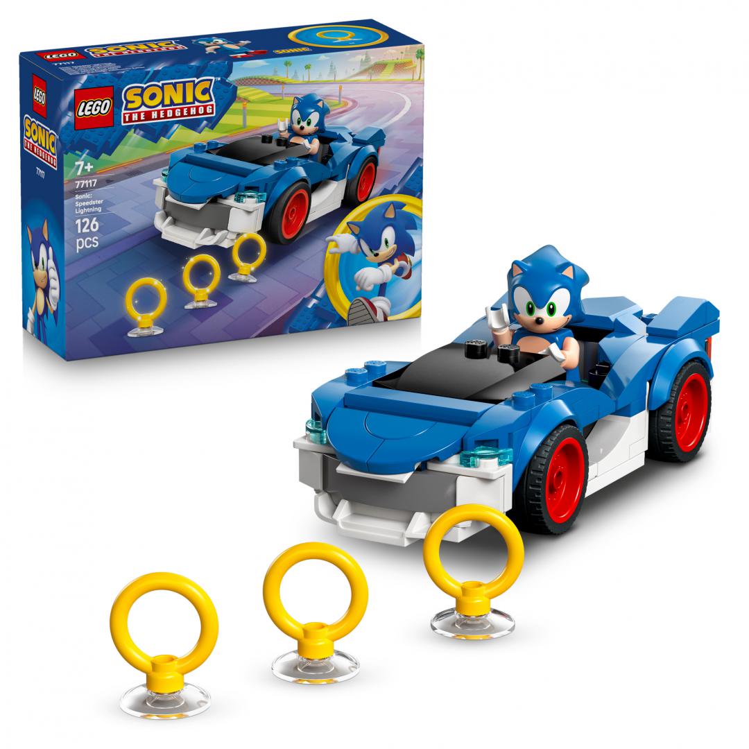 Masina Lui Sonic: Speed Star LEGO77117 (masina Lui Sonic: Speedstar Lightning LEGO77117)