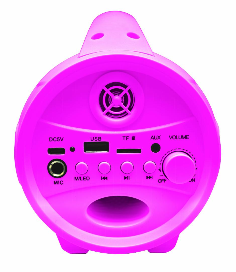 Boxa cu Microfon si Lumini, Barbie