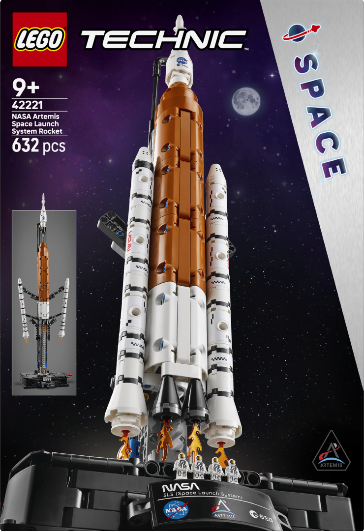 Racheta Sist. Lansare Nasa LEGO42221 (racheta Sistemului de Lansare Spatiala Nasa Artemis LEGO42221)