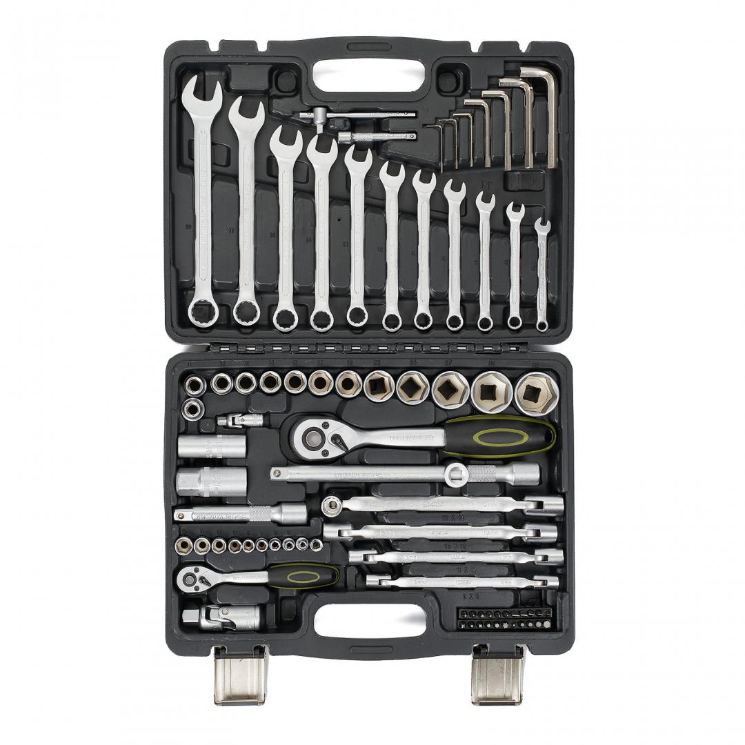 Heinner HR TRUSA 77 PIESE 1/4"&1/2" CR-V