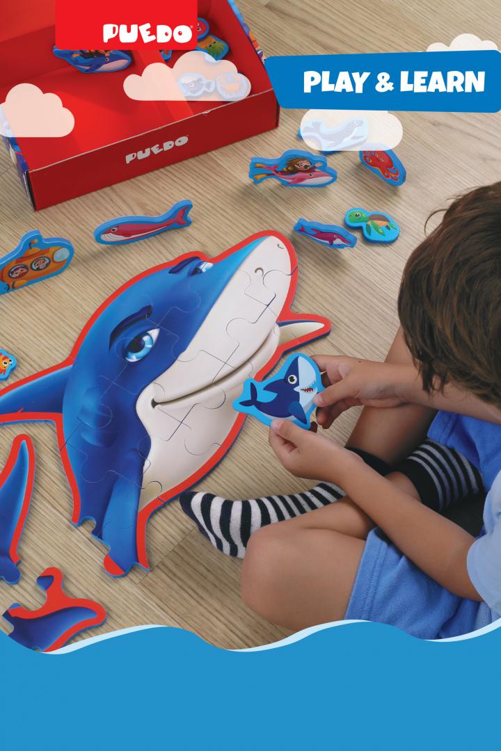 Puedo Toys PUZZLE LUMEA MARINA