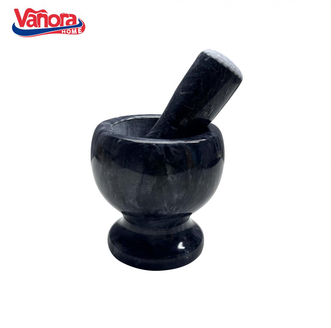 Vanora MOJAR CU PISTIL DIN MARMURA, DIA 9.5 CM