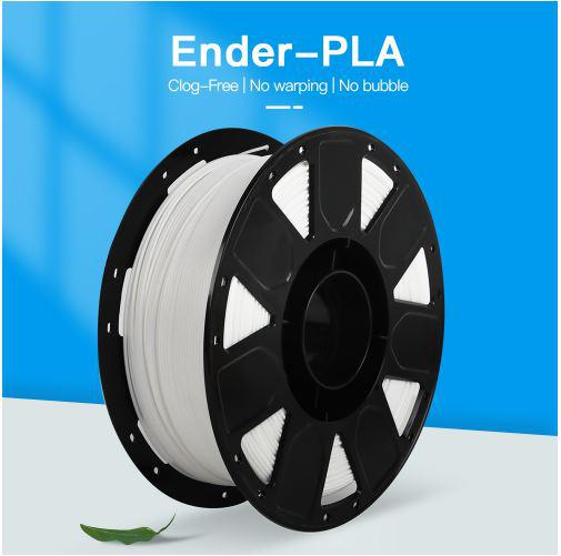 Creality 3D Filament Ender Pla Wh 1KG (creality Ender Pla 3D Printer Filament)