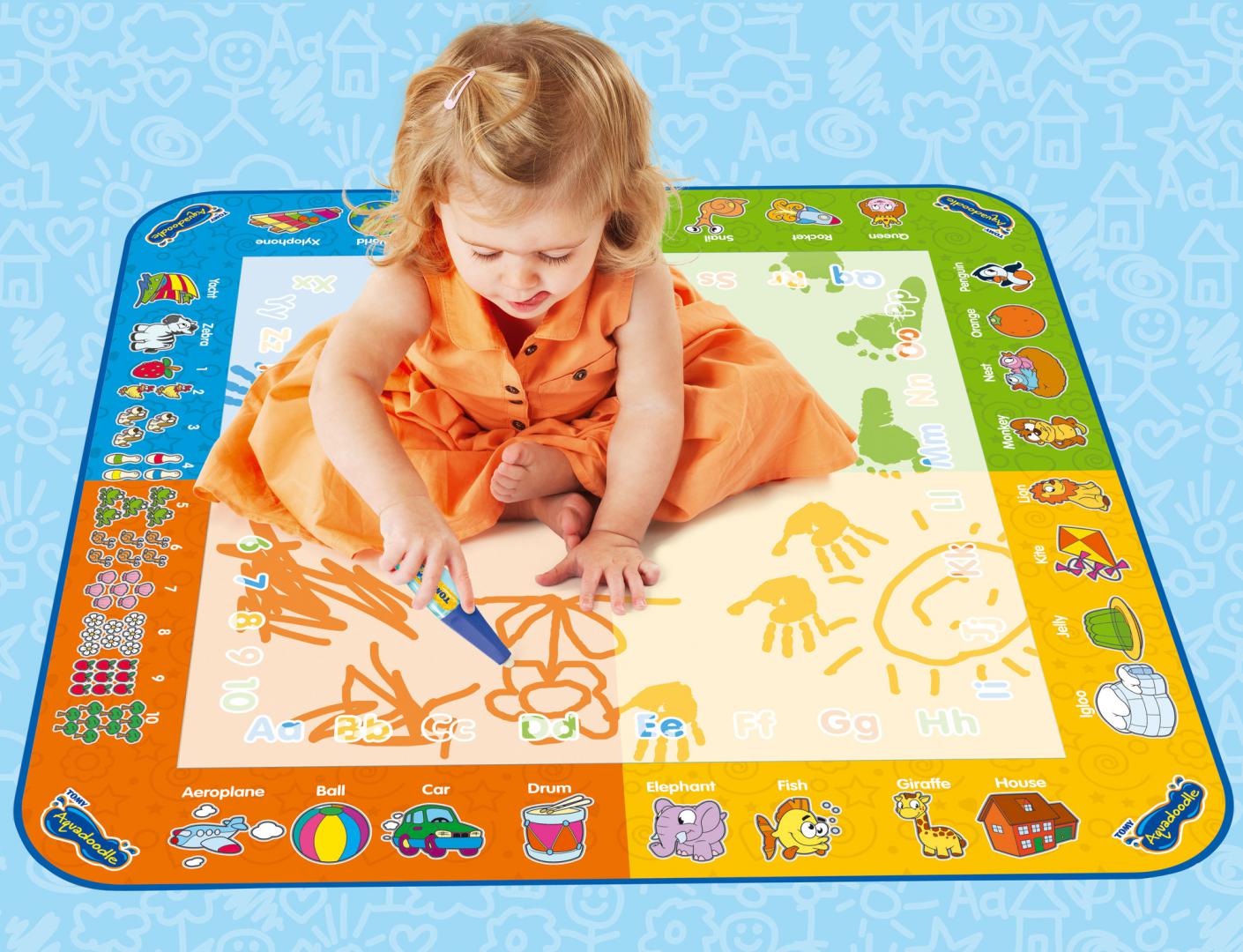 Tomy AQUADOODLE- SET DESEN COVOR DE DESENAT
