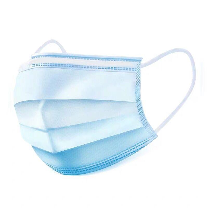 Masca Faciala Uz Medical 3PLY - 50BUC (Masti Faciale Uz Medical EN14683:2019 Type I)