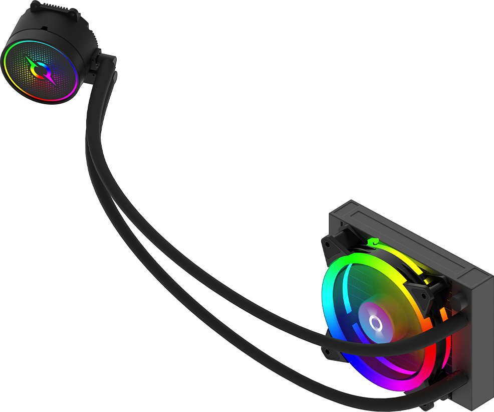 CPU Cooler Aquarius 120 Aio Black Argb (Cooler Procesor Aqyris Aquarius 120 Aio)