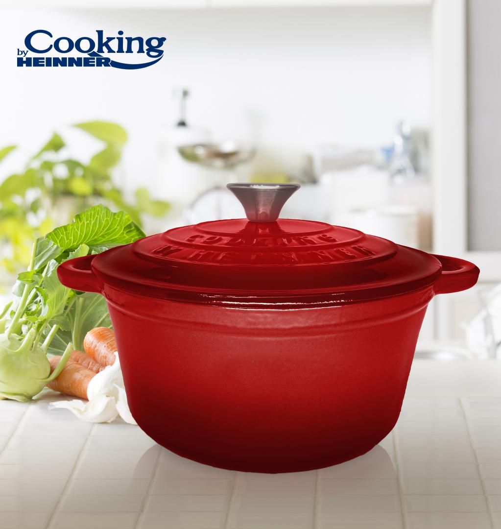 Heinner CRAT.FONTA EM+CAP 22X9.5CM,2.9L,RED LINE