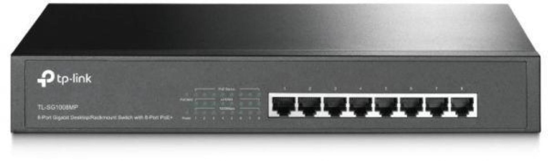 TP-Link TPL SW 8P-GB UNMNGD DESK/RACK
