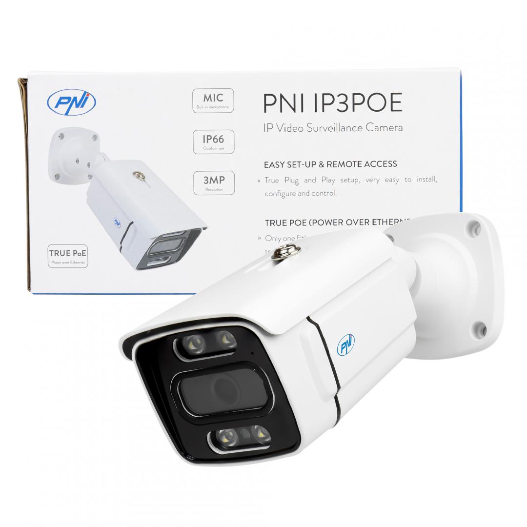 Pni Camera Supraveghere IP03POE (Camera supraveghere video Pni IP3POE cu IP)