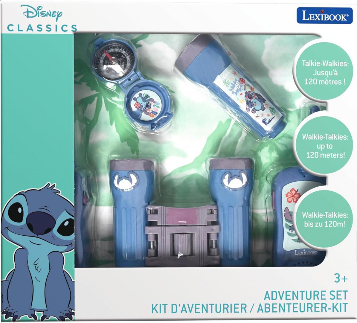 Lexibook SET CU STATII EMISIE-RECEPȚIE, STITCH
