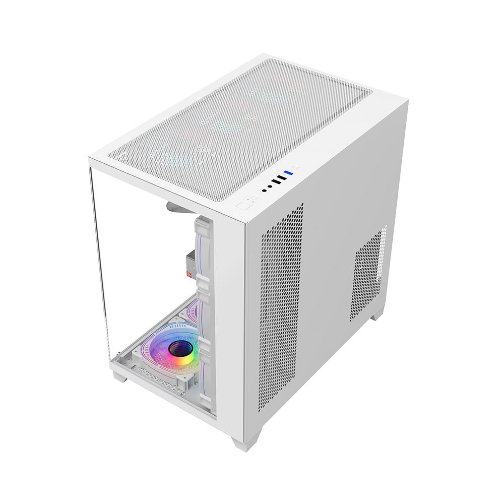 Carcasa 1STPLAYER Gaming MV8 Cube Tower ALB imagine 7