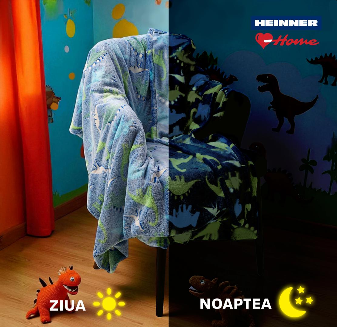 Heinner Patura model fosforescent,Dino,160x200