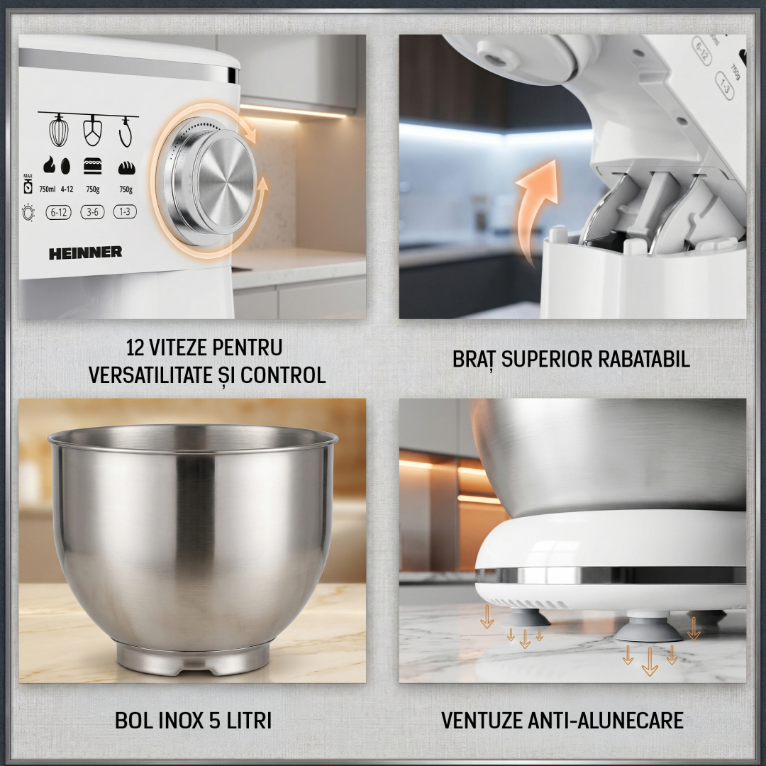 MIXER PLANETAR HEINNER HPM-1000WHCH