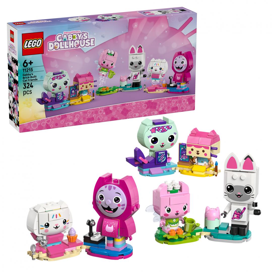 Prietene Pisi. Caramizi Gabby  LEGO11215 (prietenele Pisicute din Caramizi ale Lui Gabby  LEGO11215)
