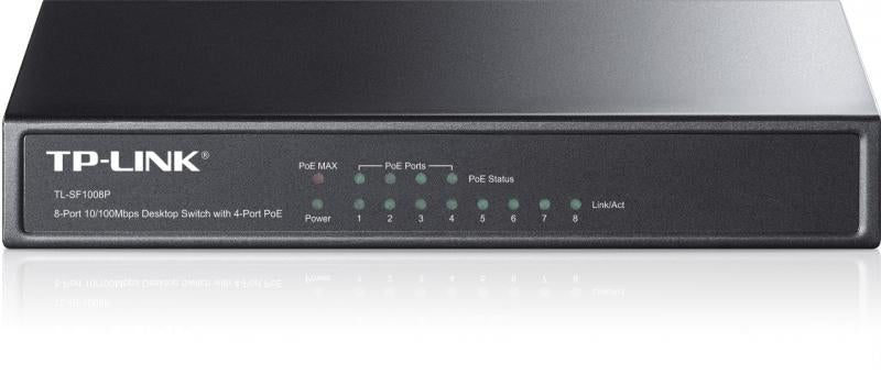 TP-Link TPL SW 8P-FEPOE-4P UNMNGD DESK