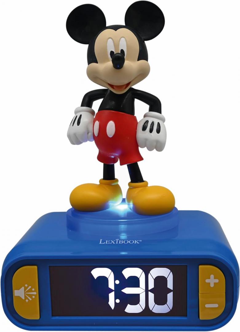 Ceas Desteptator cu Lumina 3D, Mickey M. (ceas Desteptator cu Lumina 3D)