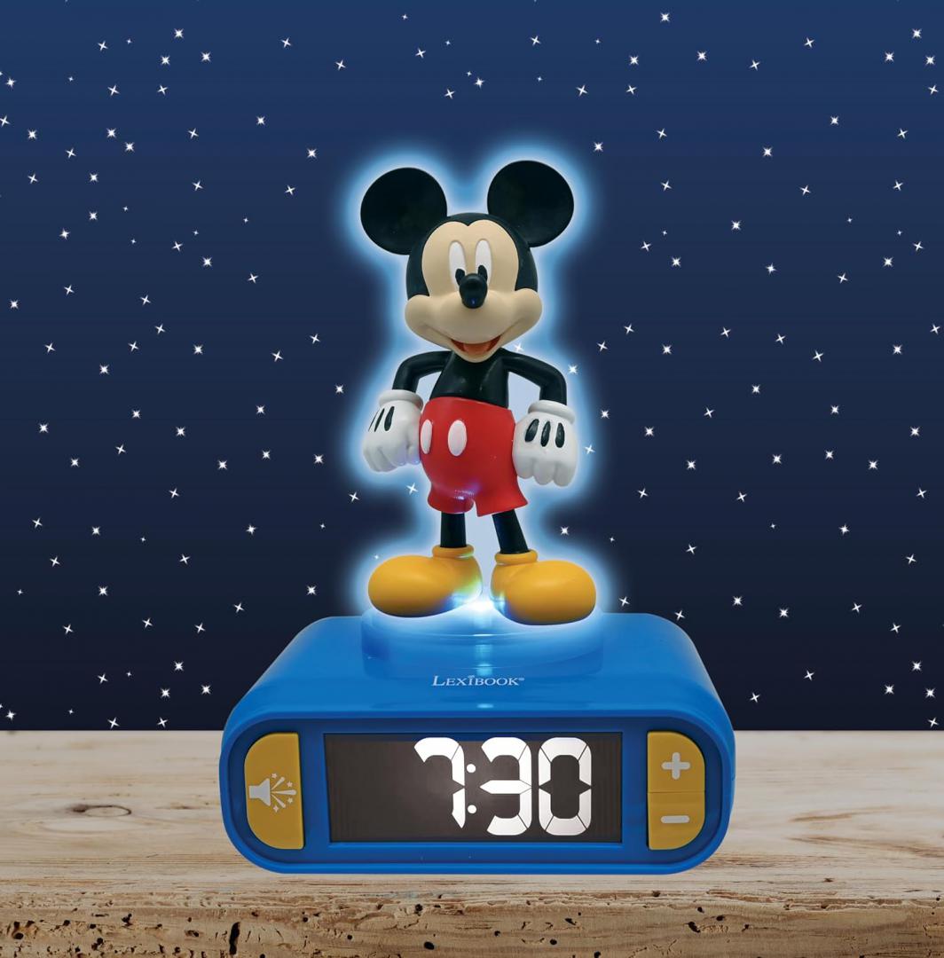 Ceas Desteptator cu Lumina 3D, Mickey M. (ceas Desteptator cu Lumina 3D)