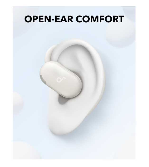 Anker Casti open-ear Anc Soundcore Alb (Casti Open-ear Anker A3876G21)
