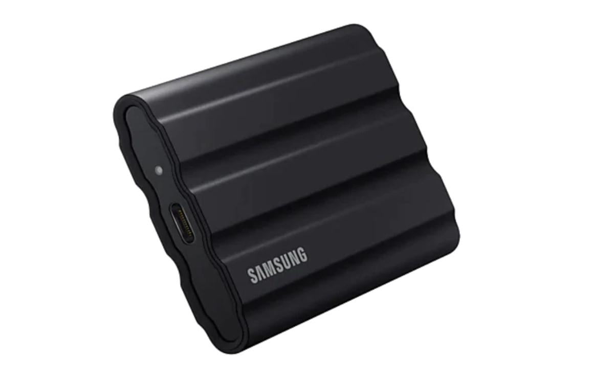 SSD Extern Samsung,T7 Shield, 2TB, USB 3.2,Shield Black