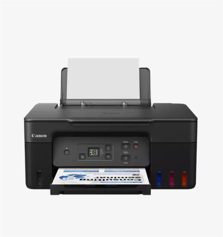 "Multifunctional inkjet color CISS Canon PIXMA G2470, dimensiune A4(Printare, Copiere, Scanare), viteza imprimare 11ipm alb-negru, 6ipm color,rezolutie printare 4800x1200 dpi, imprimare fara margini, alimentarehartie 100 coli, scanner CIS rezolutie 600x12