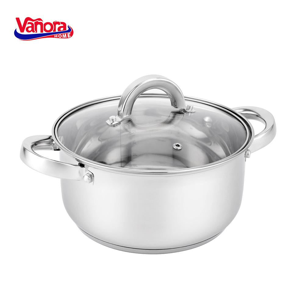 Vanora CRATITA INOX+CAPAC 22x10.5CM,3.9L, IRENE