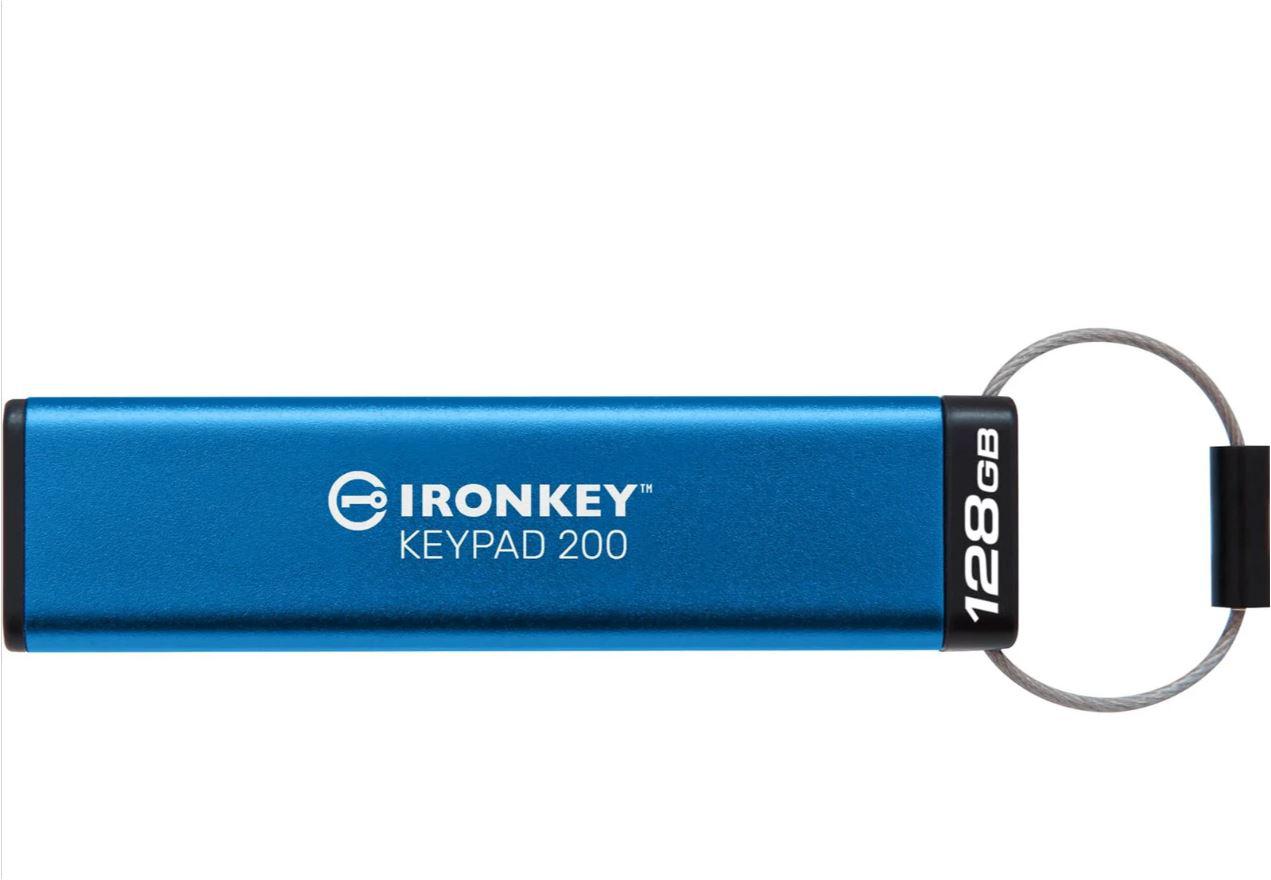 Kingston IronKey Keypad 200 USB 3.2 128G