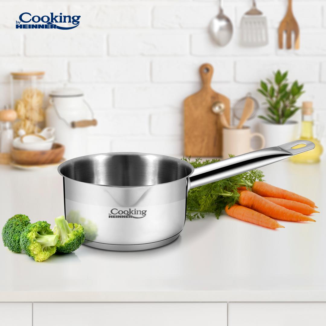 Caserola Inox 14X7 CM, 1 L, Maestro (caserola Inox 14X7 CM)