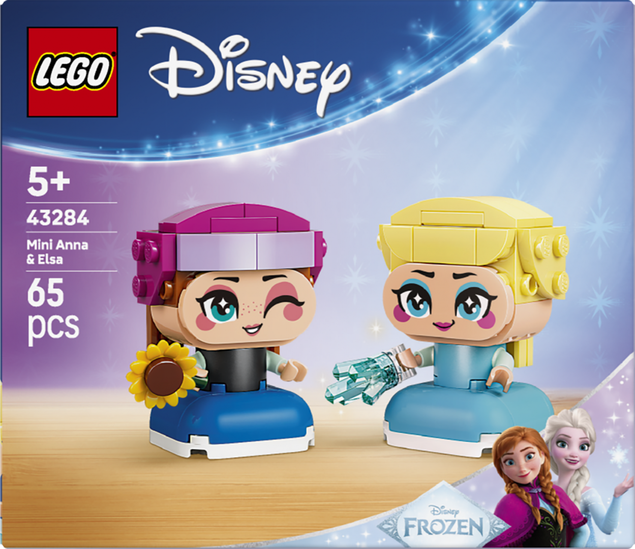 Miniprintesele Anna si Elsa LEGO43284