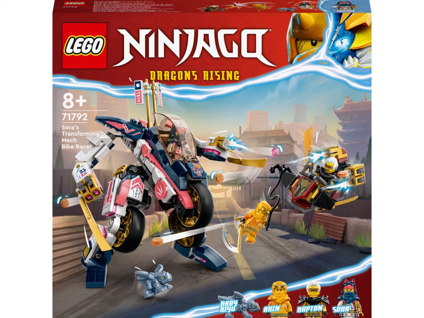 MOTOCICLETA-ROBOT A SOREI, 71792 LEGO