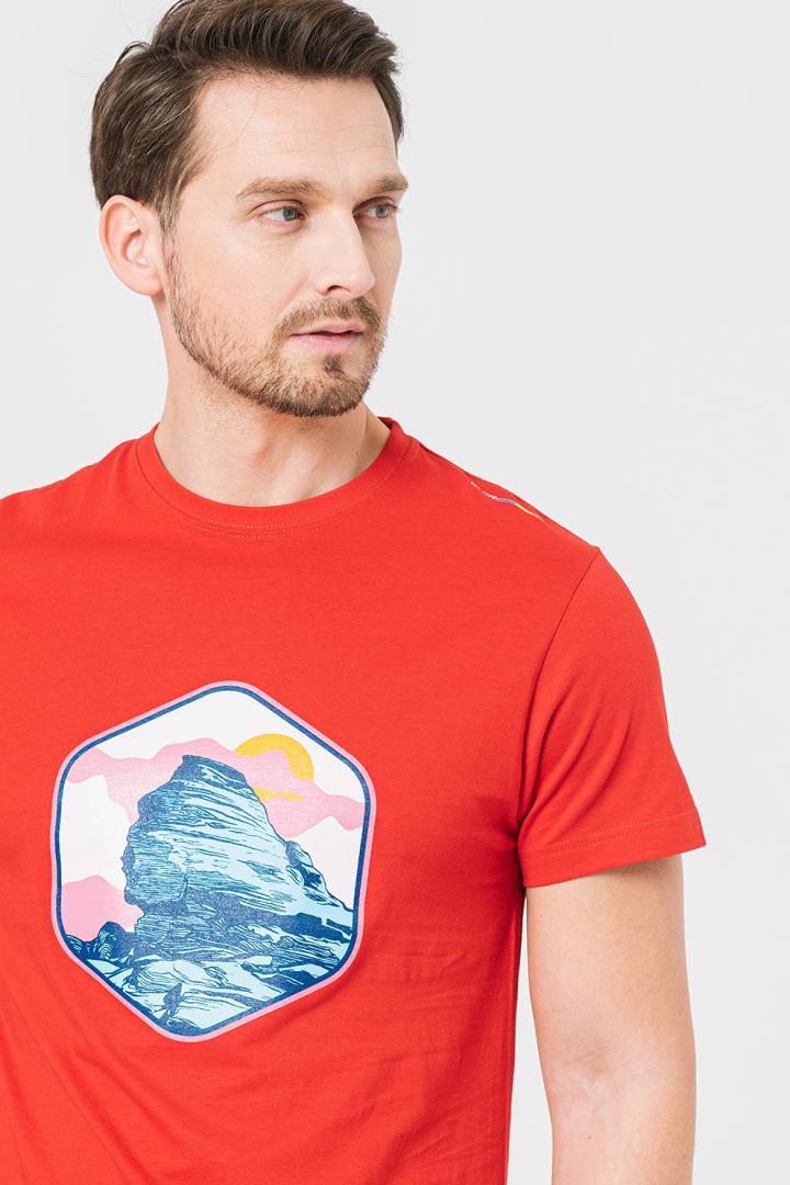Pegas TRICOU CASUAL SFINX BARBATI RED-S