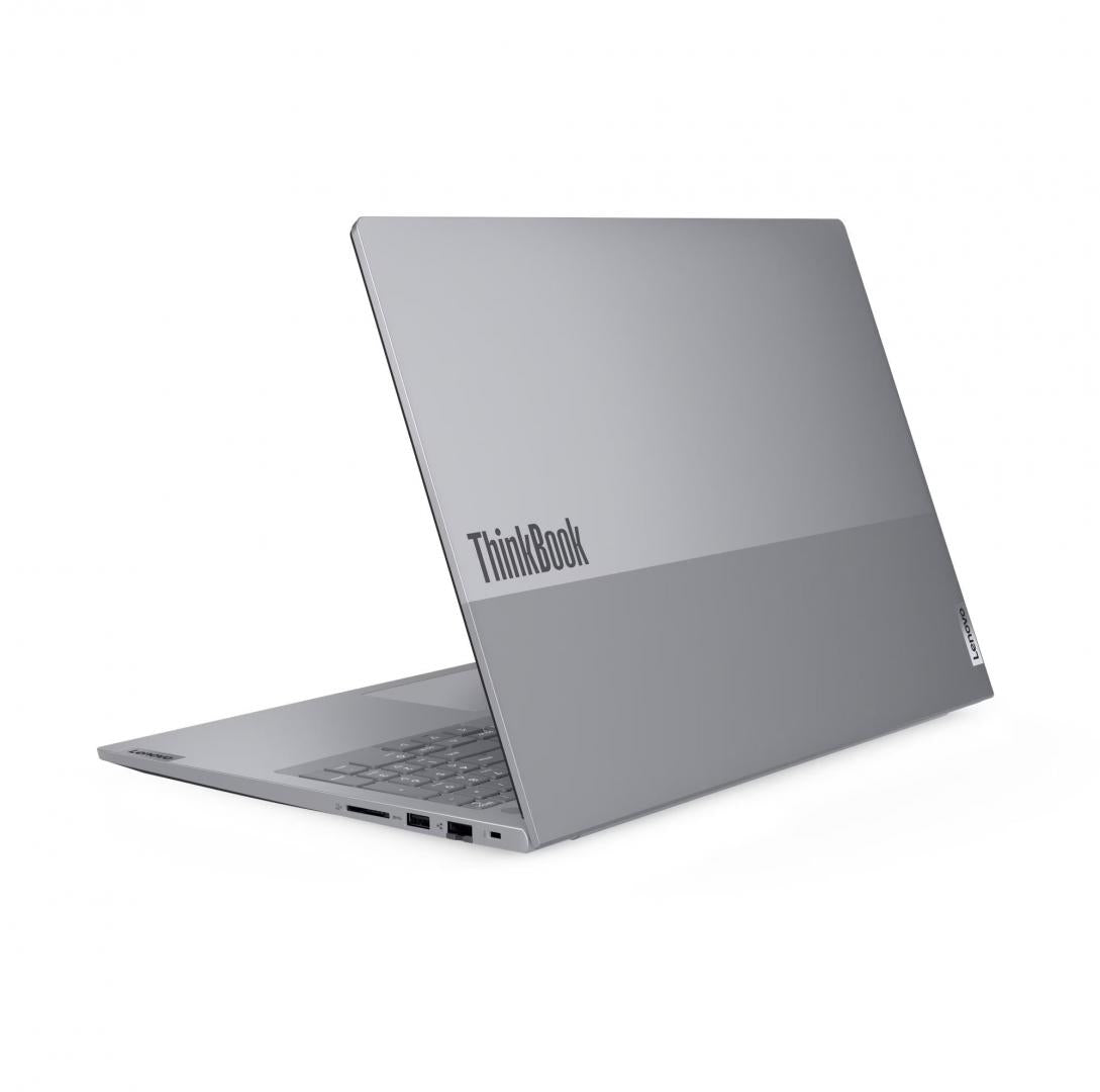 Laptop SMB Lenovo ThinkBook 16 G9 IRL, cu procesor Intel Core 5 210H, 16'' IPS, 16 GB DDR5, SSD 1 TB, Intel Graphics, Fara OS, 3 ani Garantie
