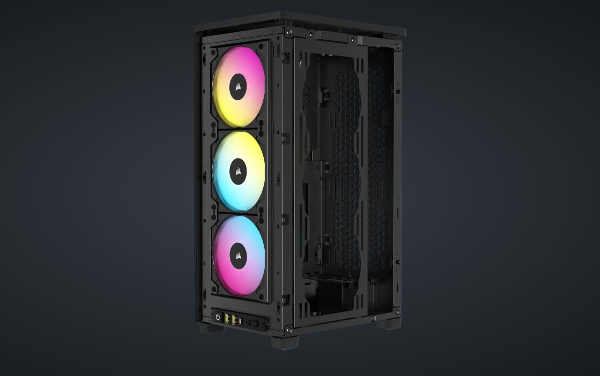 Corsair CR iCUE 2000D AIRFLOW RGB MINI-ITX BK