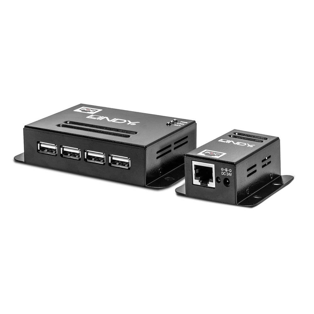 Lindy 50m 4 Port USB 2.0 Cat.5e Extender (Lindy 50m 4 Port USB 2.0 Cat.5e Extender  Technical details  Specifications ...)