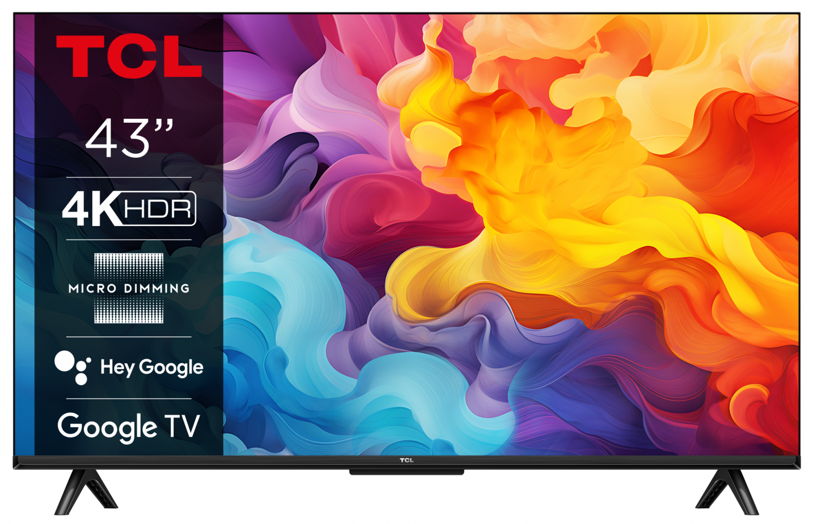 LED TV 4K 43''(109CM) TCL 43P61B (Televizor TCL LED 43P61B)