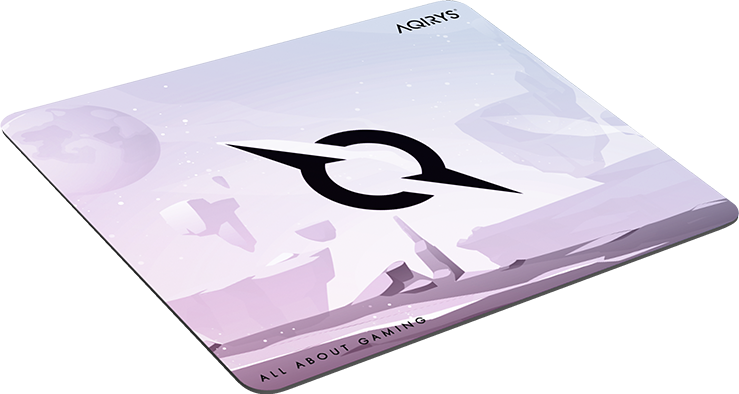 Mousepad Aqirys Gravity M Alb (Mousepad Aqirys Gravity Medium)