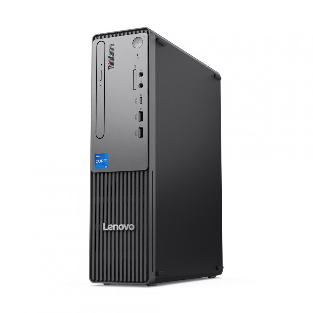 Desktop Lenovo ThinkCentre neo 50s Gen 5 , Intel Core i3 14100, 4C (4P + 0E) / 8T, P-core 3.5 / 4.7GHz, 12MB, RAM 1x 16GB DDR5 5600 UDIMM,  512GB SSD M.2 2280 G4 TLC OPAL, Video: Integrated Intel UHD Graphics 730, Optic: Slim ODD Latch Kit SFF, Card reade