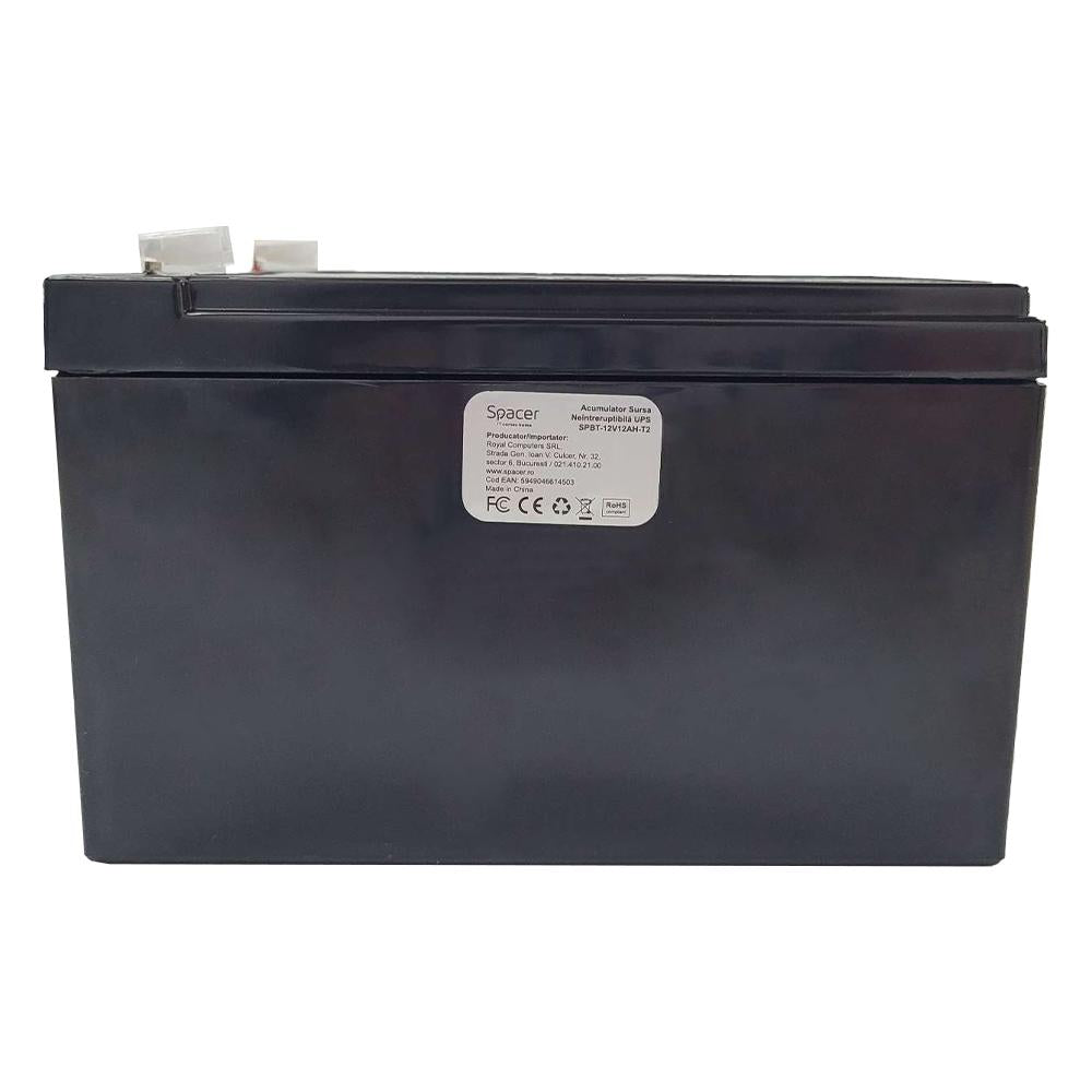 Spacer SPC ACUMULATOR UPS 12V/12Ah terminal F1