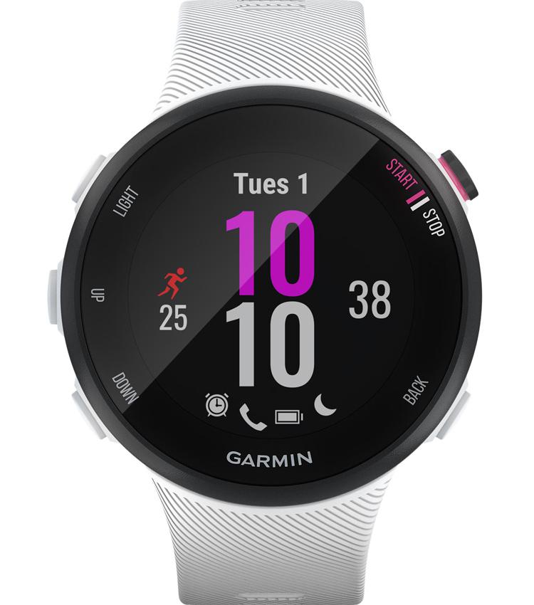 Ceas Smartwatch Garmin Forerunner 45, Small, White
