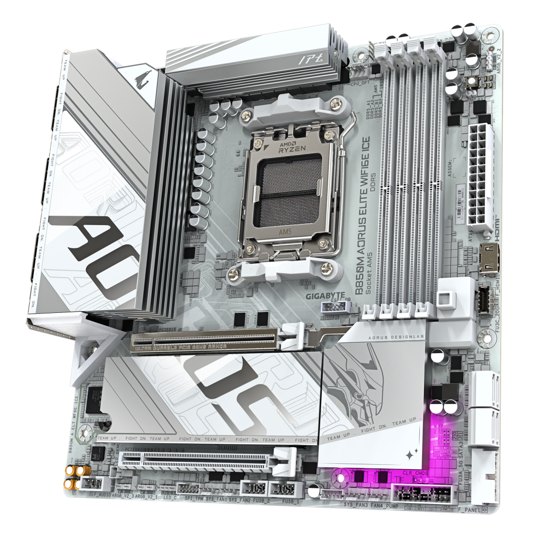 MB Gigabyte B850M AORUS ELITE WIFI6E ICE