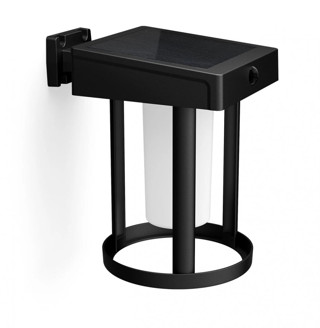 Camill Ue Sr Wa Rd 1.4W 30K Bl Fr IR 06 (Aplica LED solara pentru exterior cu senzor de miscare Philips Camillround...)
