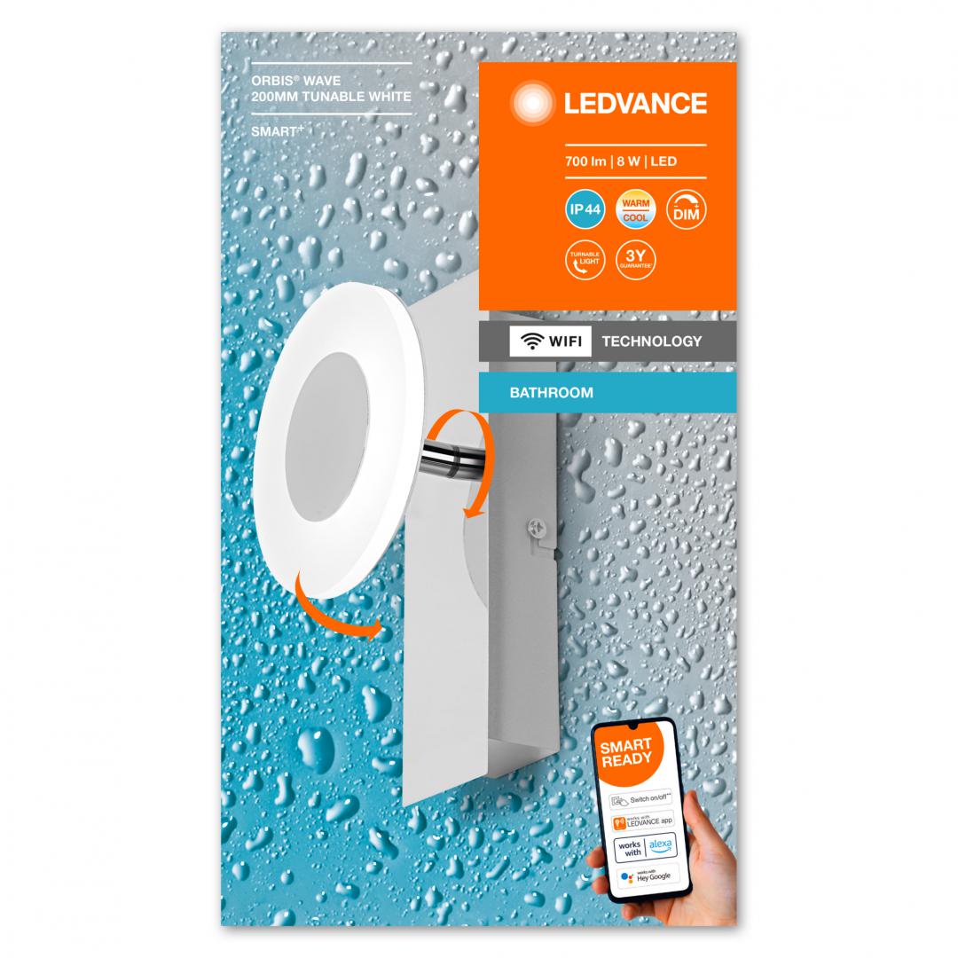 Ledvance SMART WIFI ORBIS WAVE 200 IP44 TWCRLEDV
