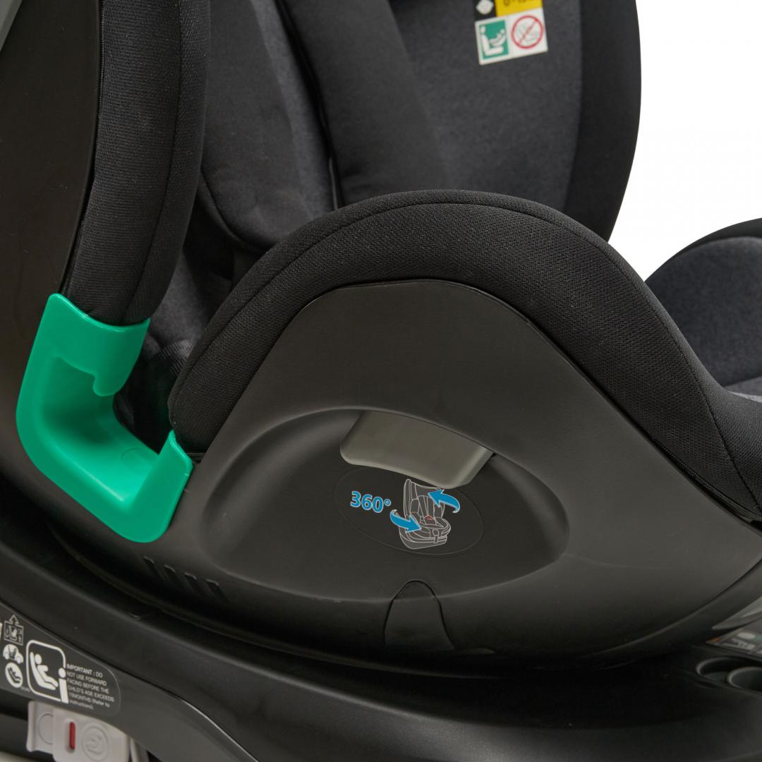 Scaun auto 360 gr,isofix, negru,U-Grow
